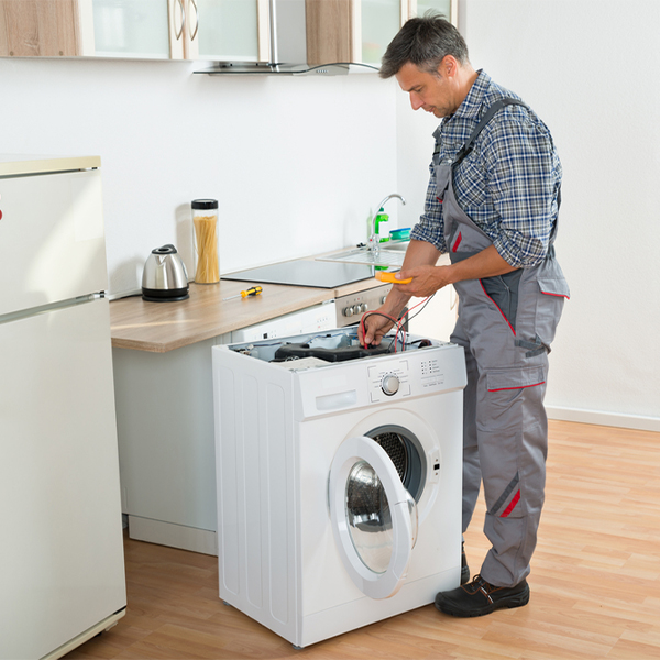 can you walk me through the steps of troubleshooting my washer issue in Canal Point